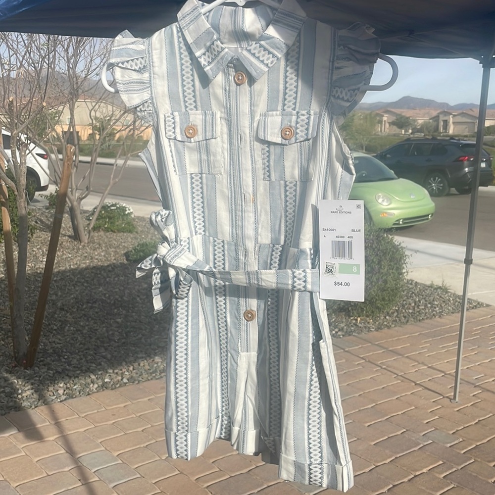 New w tags Macy’s Rare Editions size 8 kids